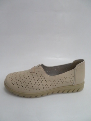 Półbuty damskie na płaskim (39-43) DX8103 BEIGE