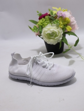 Buty sportowe damskie na płaskim (36-41) A-1 WHITE
