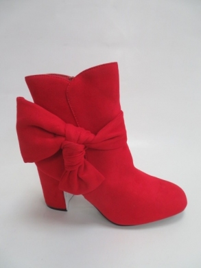 Botki damskie jesienne na obcasie (36-41) H526 RED