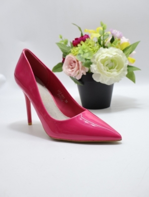 Czółenki damskie na szpilce (36-41) LE-541 FUXIA