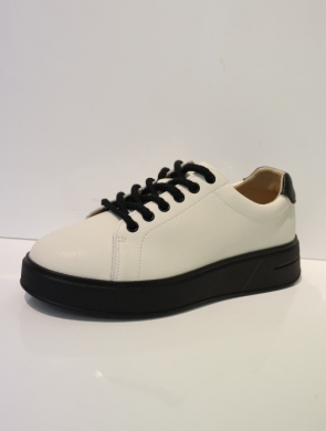 Buty sportowe damskie na płaskim (36-41) GD-FT-116 BE/BLACK