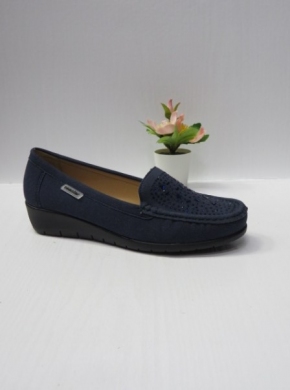 Mokasyny damskie na koturnie (36-41) GS57 BLUE