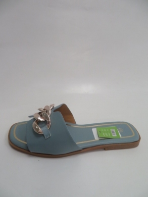 Klapki damskie na płaskim (36-41) 377 BLUE