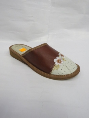 Kapcie damskie (37-41) SD110C Skórzane