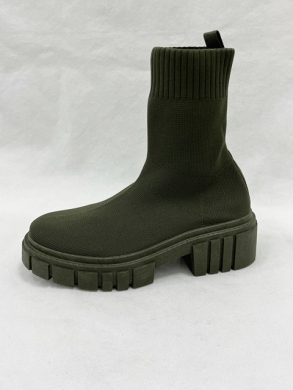 Botki damskie na płaskim (36-41) PC162 GREEN