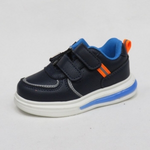 Buty sportowe chłopięce (21-26) E129 DBLUE/ACBLUE