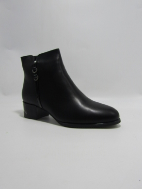 Botki damskie ocieplane na obcasie (36-41) X3710 BL