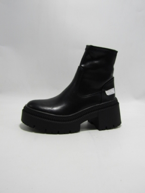 Botki damskie na obcasie (36-41) 9670A BLACK