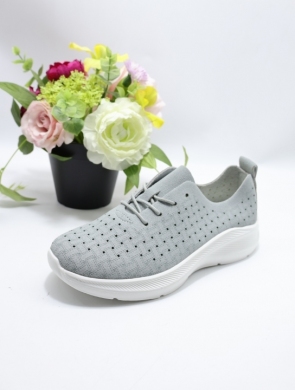 Buty sportowe damskie na płaskim (36-41) L605 BLUE
