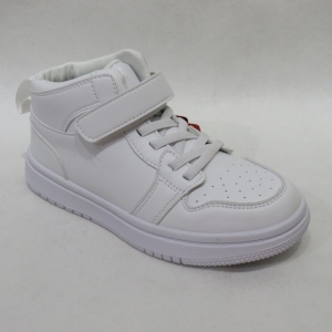 Buty sportowe dziewczęce (32-37) GQ119 WHITE