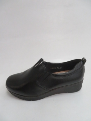 Półbuty damskie na koturnie (36-41) 762 BLACK