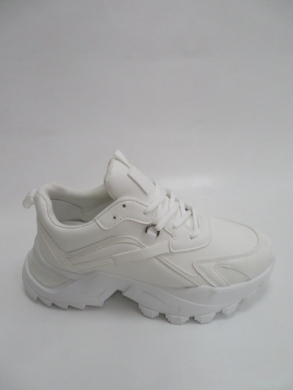 Sneakersy damskie niskie (36-41) GB010 WHITE