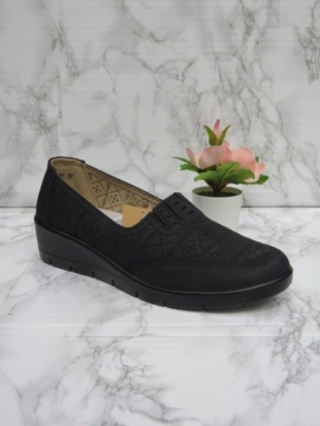 Półbuty damskie na koturnie (36-41) 0585 BLACK