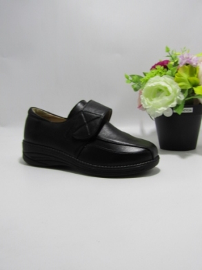 Półbuty damskie na płaskim (37-42) 6921 BLACK