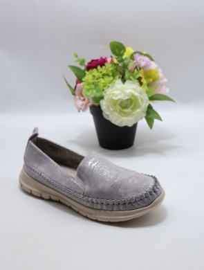 Półbuty damskie na płaskim (36-41) XJK-25801-2 GREY