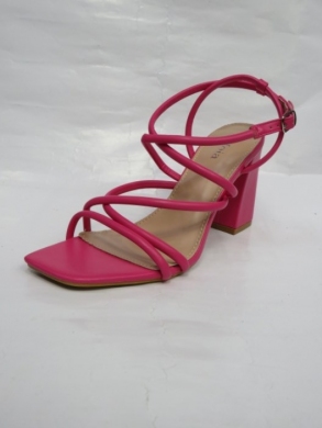 Sandały damskie na obcasie (36-41) H21-112 FUSIA