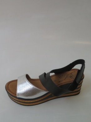 Sandały Damskie na koturnie (36-41) FL1040 SILVER
