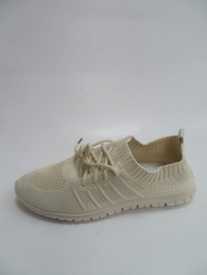 Buty sportowe damskie na płaskim (36-41) XKB-40 BEIGE
