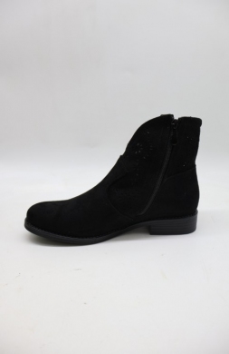 Botki damskie na płaskim (36-41) H257-1 BLACK