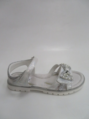Sandały dziewczęce (32-37) Z740 WHITE
