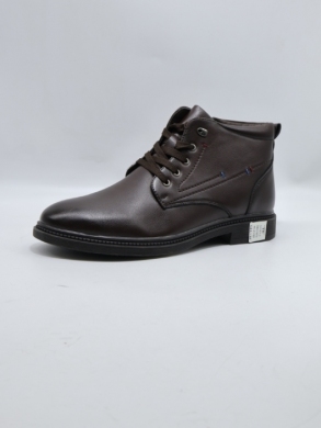 Botki męskie ocieplane (40-45) 63507-3 BROWN