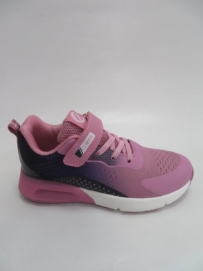 Buty sportowe dziewczęce (31-36) F28-1 PINK/BLUE