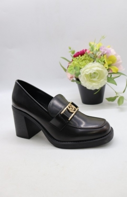 Mokasyny damskie na koturnie (36-41) 264 BROWN