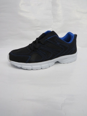 Buty sportowe damskie na płaskim (36-41) N316 BLACK/D.BLUE