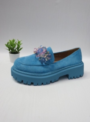 Mokasyny damskie na płaskim (36-41) JH283 BLUE