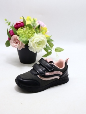Buty sportowe dziewczęce (27-32) A197 BLACK