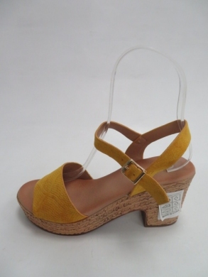Sandały Damskie na obcasie (36-41) EX-16 YELLOW