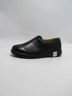 Półbuty damskie na płaskim (37-42) 6908 BLACK
