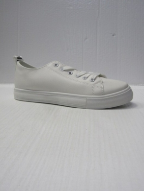 Trampki damskie na płaskim (36-41) BO-121 WHITE