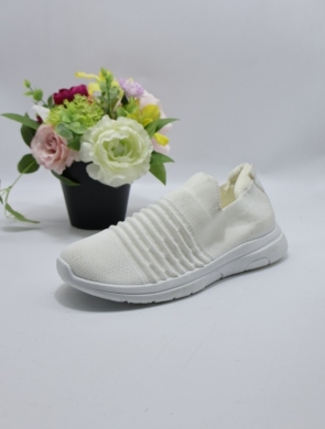 Buty sportowe damskie na płaskim (36-41) 3505-8 WH