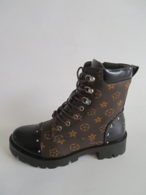 Trapery damskie ocieplane (36-41) D20-67739 BROWN