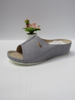 Klapki damskie na koturnie (36-41) 7AA226 GREY