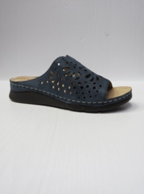 Klapki damskie na koturnie (37-42) 835 BLUE
