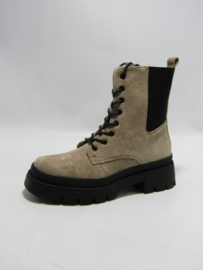 Trapery damskie ocieplane (36-41) B2718 KHAKI