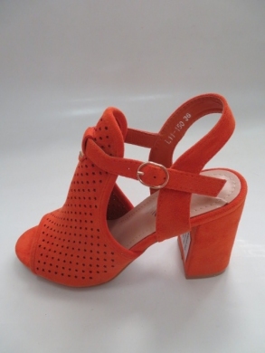 Sandały Damskie na obcasie (36-41) L11-150 ORANGE