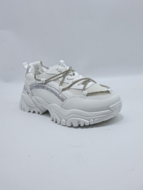 Sneakersy damskie (36-41) WW190 WH/SILVER