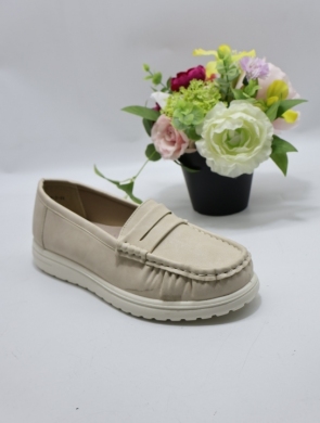Mokasyny damskie na płaskim (37-42) XQ81-3 BEIGE