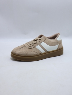 Buty sportowe damskie na płaskim (36-41) AA77 KHAKI