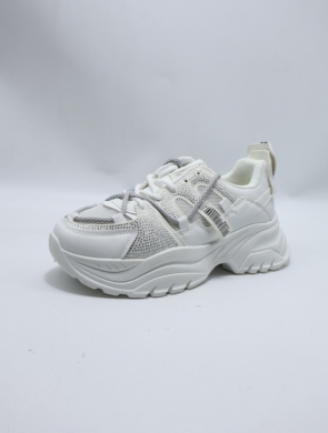 Sneakersy damskie (36-41) WW093 WHITE