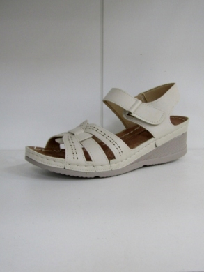Sandały damskie na koturnie (36-41) VR207 BEIGE