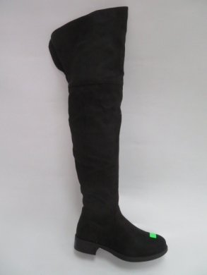 Kozaki damskie ocieplane na obcasie (36-41) MR-2 BLACK