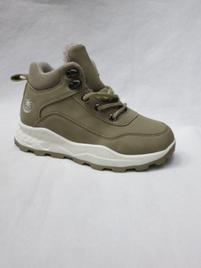 Buty sportowe chłopięce ocieplane (30-35) XHB18-3 KHAKI