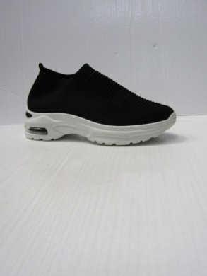 Buty sportowe damskie na płaskim (36-41) 0027-1 BLACK