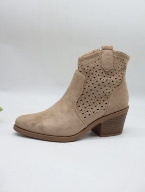 Botki damskie na obcasie (36-41) H260 KHAKI
