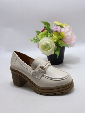 Półbuty damskie na obcasie (36-41) XYX-25223-2 BEIGE