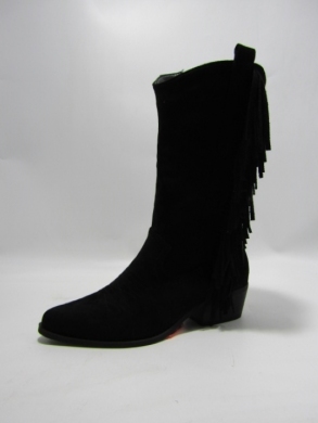 Kozaki damskie na obcasie (36-41) T230 BLACK